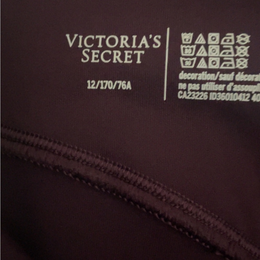 Victoria's Secret Deep Purple Leggings - Picture 2 of 4